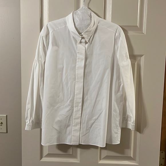 Dorothee Schumacher white cotton Blouse - Picture 1 of 6
